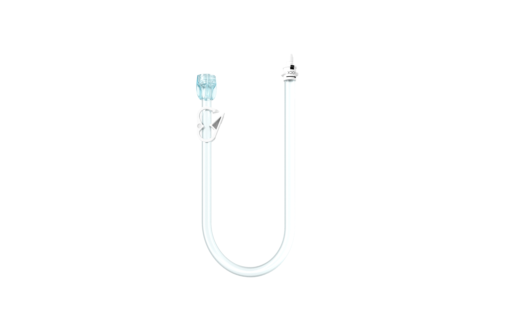 MIC-KEY* مجموعة التمديد للتغذية عن طريق الدفعة الواحدة (Bolus)